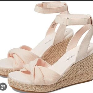 Women's Pink Wedge Sandals